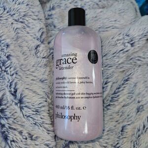 PHILOSOPHY Amazing Grace Lavender Hydrating Shower Gel 16 oz New